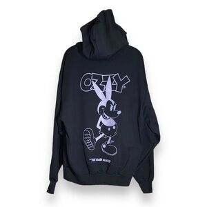 King Rello RARE Ozzy The Bad Mouse Black Hoodie Size Large‎ Chicago